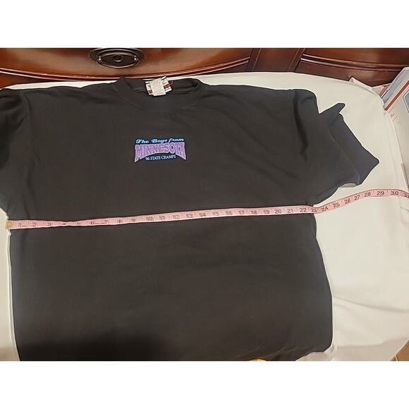 Vintage The Boys From Minnesota State Hockey Champs Tshirt Size XL - Picture 7 of 8